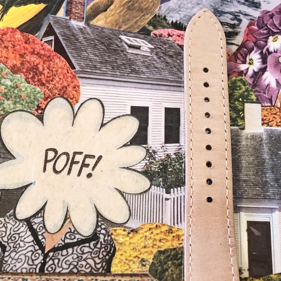 Topographer 3-Hand Date Rose Gold  Polyurethane Fossil Watch - Picture 8 of 11